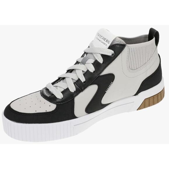Skechers Jade Cruise Thru Gray Black Athletic Court Classics Sneaker Men’s 13 main image 5